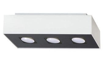 Downlight LAMPA sufitowa SL.0068 prostokątna OPRAWA metalowa biała