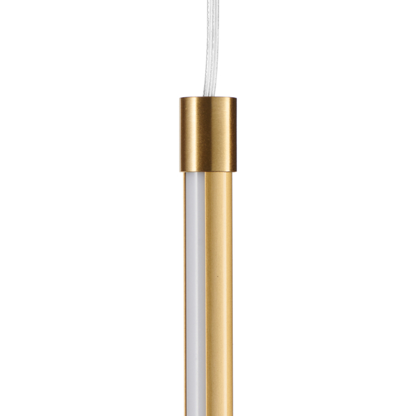 Salonowa lampa wisząca Sparo ST-10669P-M gold Step LED 9W 3000K złota