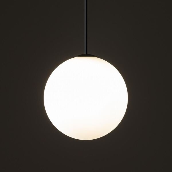 Wisząca lampa do szyny 1-obwodowej Profile 11297 Nowodvorski bubble czarna biała