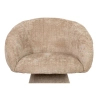 Obrotowe krzesło PEDRA MM1501100298 beżowe taupe tkanina 45cm