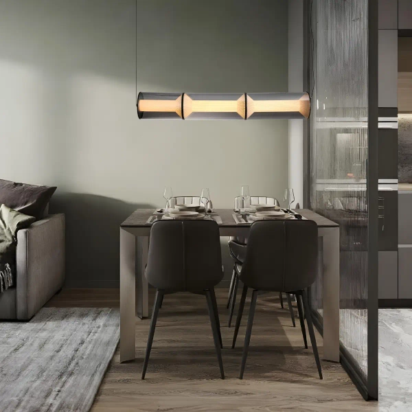 Wisząca lampa nad stół Aeris LP-2137/3L SM LED 40W CCT przydymiona