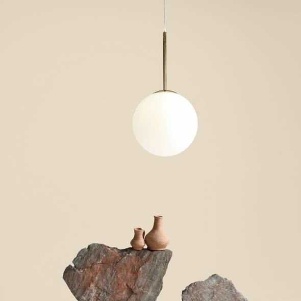 Kula lampa wisząca BOSSO 1087G30 Aldex salonowy zwis ball