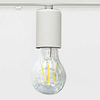 LAMPA wisząca FINLAND 307163 Polux loftowa OPRAWA zwis klatka retro biała przezroczysta