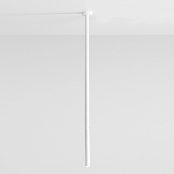 Sufitowa lampa Stick 1084PL_G_L Aldex minimalistyczna biała tuba do jadalni