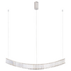 Kryształowa lampa wisząca Saphir P0392 LED 13W 3000K nad wyspę chrom
