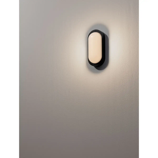 Zewnętrzny kinkiet ścienny SOVANDO LE75252 LED 11W 3000K IP65 matowy czarny
