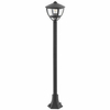 Stojąca lampa tarasowa Amelia 10497 Nowodvorski IP44 metalowa czarna