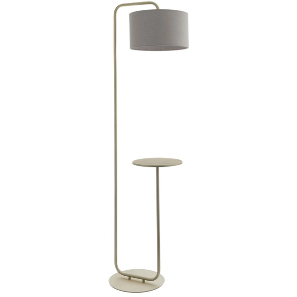 Stojąca lampa półka L&-192620 Light& minimalistyczna szampańska