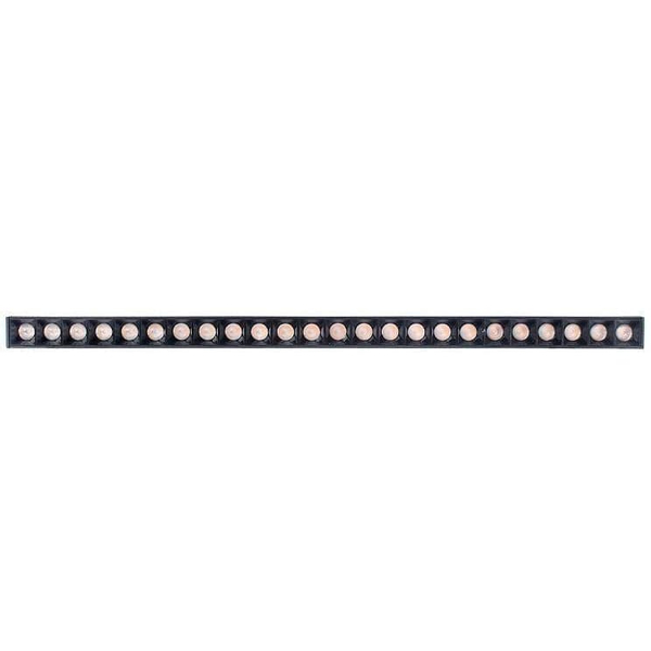 Szynowa lampa z diodami magnetyczna 3-fazowa 811 Domeno LED 24W 3000K czarna