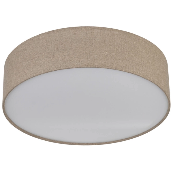 Nasufitowa lampa do jadalni Earth 10166 round okrąg biała beżowa