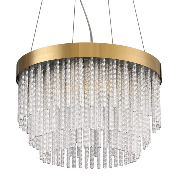 Kryształowa lampa wisząca GLORIA ST-DL8510 LED 52W 3000K złoty