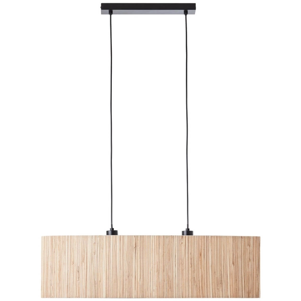 Owalna lampa wisząca Wimea 99429/76 boho beżowy czarny