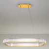 Wisząca lampa glamour YOTAU LE44730 LED 70W 3000K ściemnialna złota