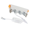 Reflektorowa lampa podtynkowa Midi 10042 Nowodvorski LED 10W 3000K biały