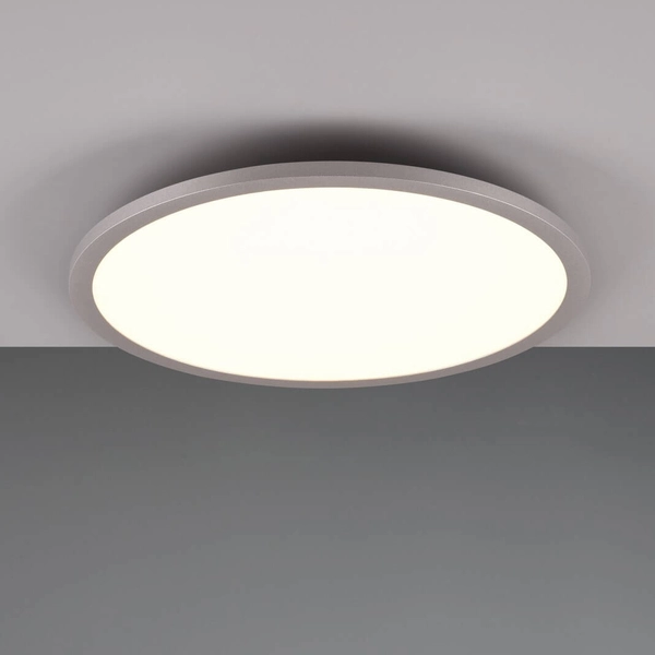 Minimalistyczny plafon Yuma 641710287 LED 20W 3000-6500K biały srebrny