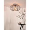 Sufitowa lampa do sypialni MANUELA 78174/40/36 Lucide szary