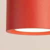 Spot sufitowy MODO czerwony SL.2478 1xGx53 tuba metalowa