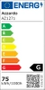 Kuchenna lampa wisząca SNELLO AZ1271 Azzardo LED 75W 3000K biały