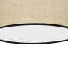 Naturalna lampa sufitowa MARSHALL MLP71067 do salonu rattan biały