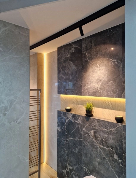 Szyna magnetyczna Magneto Abigali LWQ-2M-SURF prostokątna czarna