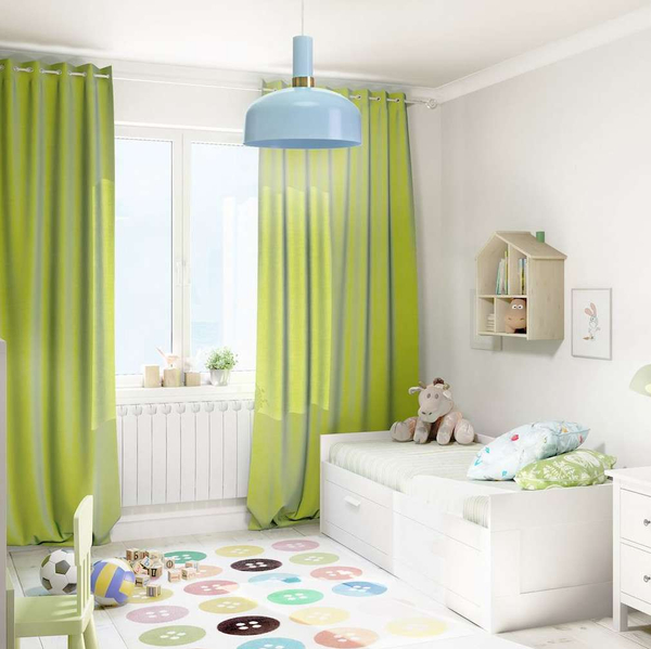 LAMPA wisząca MALMO MLP6201 Milagro loftowa OPRAWA metalowy zwis niebieski