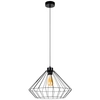 Wisząca lampa RAQUELLE 187249104 klatka metalowa zwis industrialny czarny