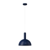 Lampa zwisowa granatowa VITRUM kopuła 1xE27 nad stół 41691