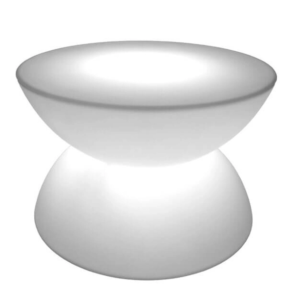 Stolik ogrodowy Party ES-TB017 Step LED 5W RGBW IP65 zmienna barwa biały