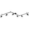 Regulowana lampa sufitowa Robby 57910-6B tubki metalowe czarne