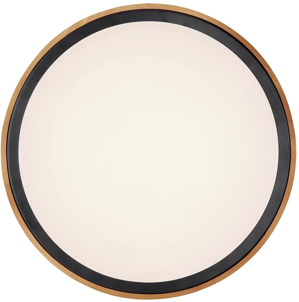 Lampa nasufitowa Bruno 41764-24 loftowa LED 24W drewniana