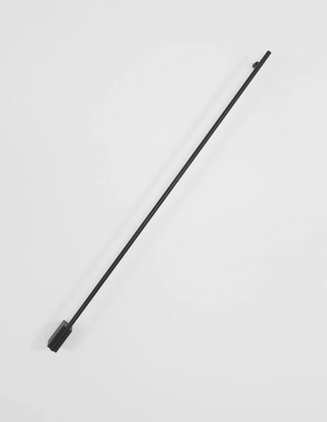 Minimalistyczna lampa ścienna Buin stick LED 20W 3000K czarna