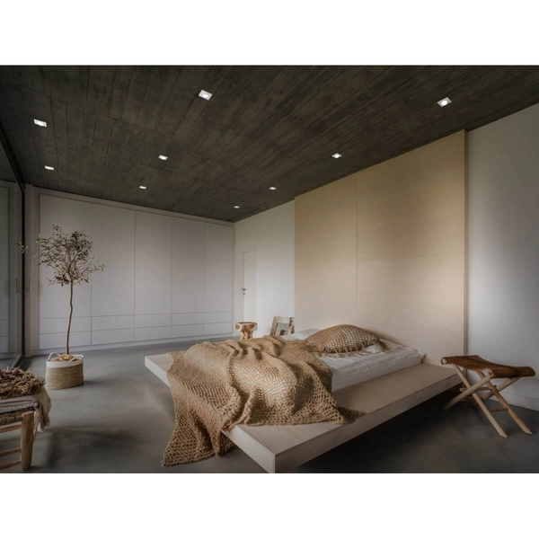 Zestaw trzech lamp wpuszczanych sufitowych JURA 650000331 biały