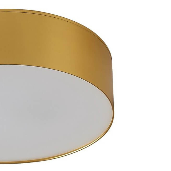 Okrągła lampa sufitowa Solari WM-TD8880-M-3K-G LED 12W 3000K złoty biały