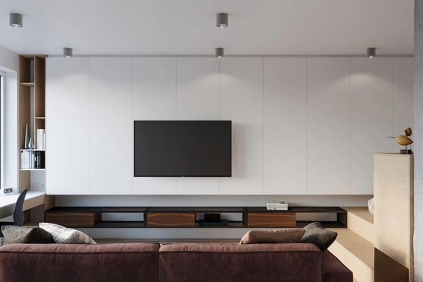 Sufitowa LAMPA downlight SL.0696 natynkowa OPRAWA tuba metalowa szara