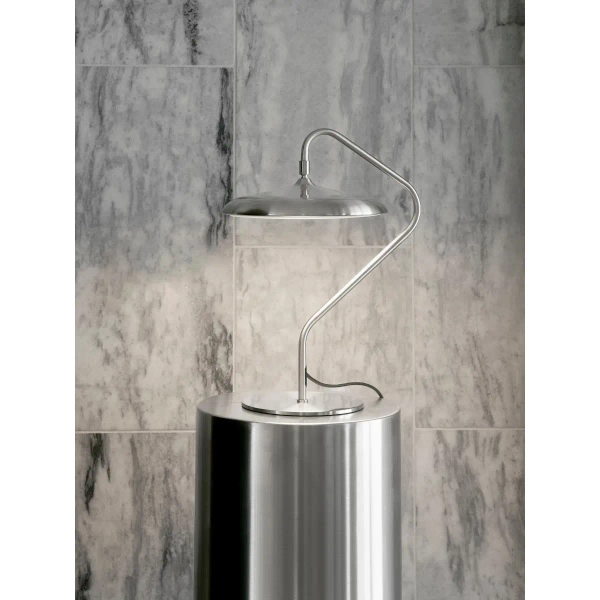 Ledowa stołowa lampa Artist 2520035034 LED 15W 3000K metalowy srebrny