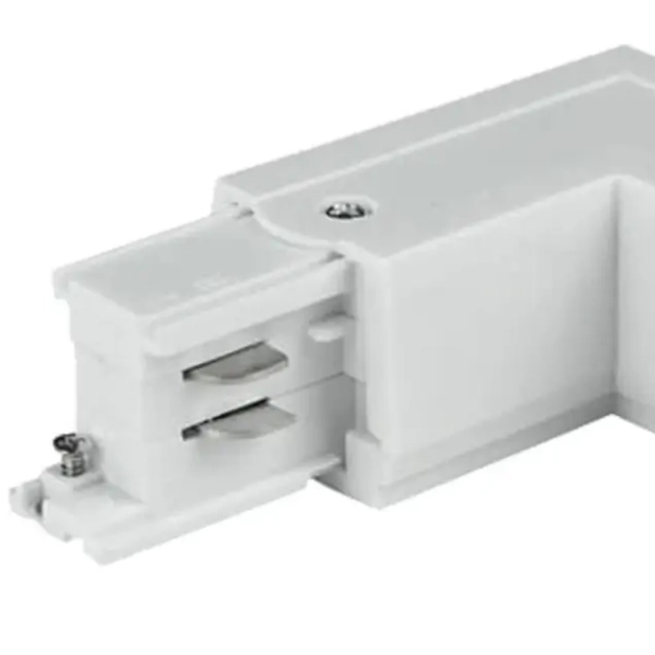 Łącznik kątowy trójobwodowy 8000 Zumaline metalowy biały