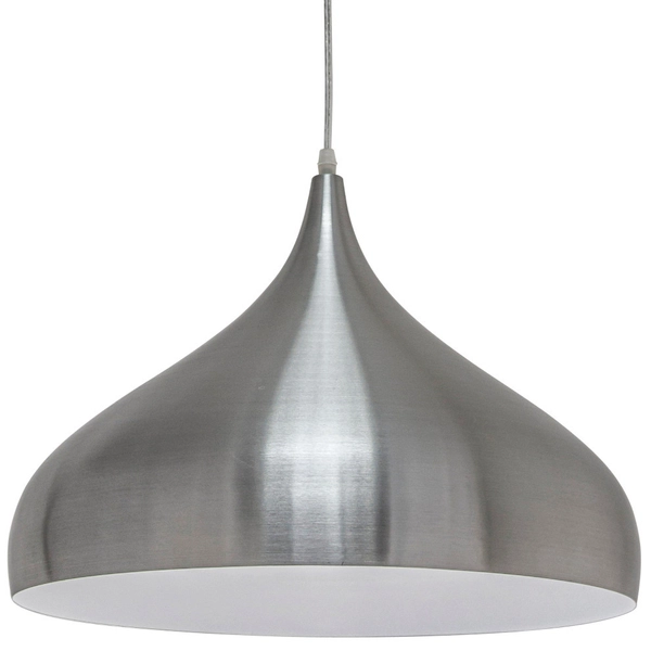 Industrialna LAMPA wisząca 8112/1-02 Elem loftowa OPRAWA metalowa kropla zwis aluminium