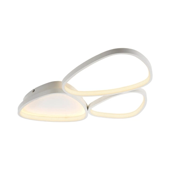 Nasufitowa lampa Pebbles 14049-16 Just Light LED 26,5W 3000K nieregularna biała