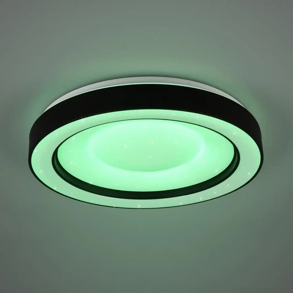 Plafon z funkcją RGB Arco R65091032 RL Light LED 22W 2700-6000K czarny