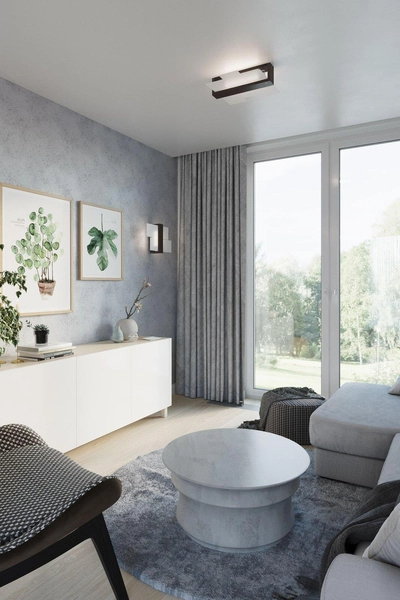 Kinkiet LAMPA ścienna SL.0075 szklana OPRAWA drewno wenge