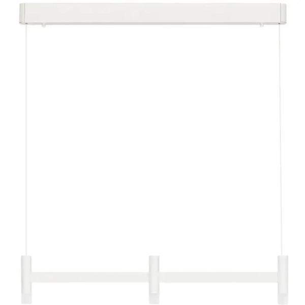 Lampa wisząca potrójna CORVETA LE45431 LED 12W 2700K tuba biała