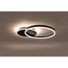 Plafon ring RINGS MSE1501100507 LED 30W 2500-6000K z pilotem czarny