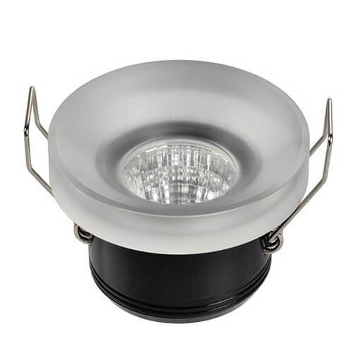 Oczko wpuszczane do salonu OKA AZ2235 LED 3W 4000K przezroczyste