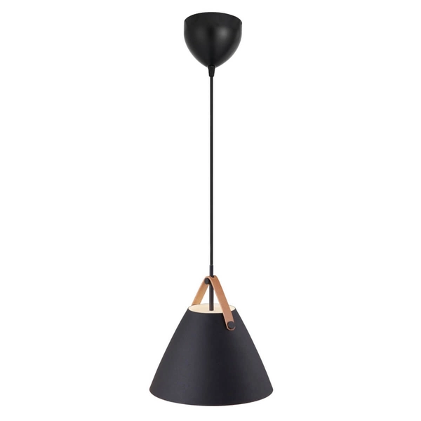 Wisząca lampa nad wyspę Strap 84333003 DFTP metalowa do kuchni czarna
