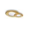 Plafon glamour CELL MSE1501100509 LED 45W 3000K metalowy złoty