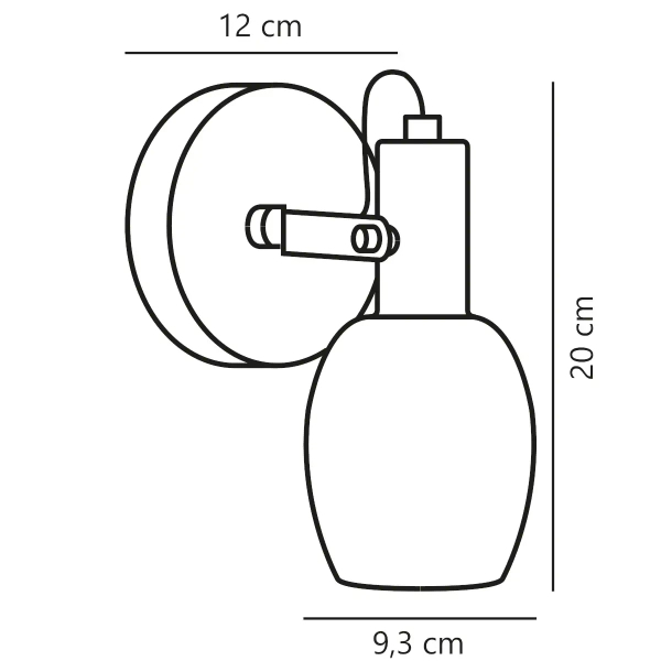 Przyścienna lampa do czytania Arild 2312291003 z regulacją czarny mosiądz