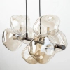 Lampa wisząca do gabinetu Lava Brown 11033 szklane kule brązowy