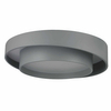 Plafoniera Bialto CGBIALTOGRAY COPEL LED 36W 3000K okręgi do salonu szara