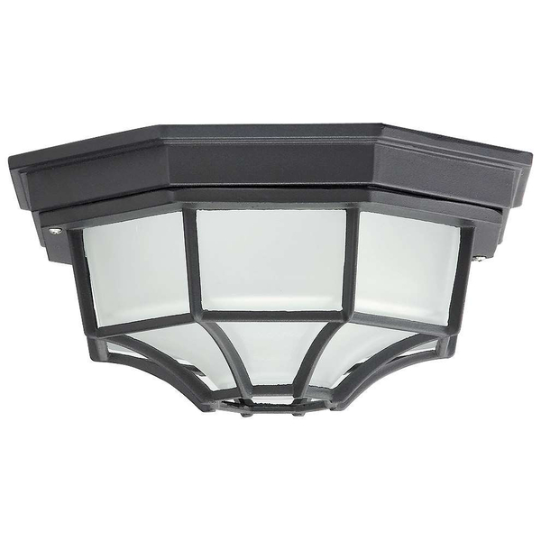 Zewnętrzna LAMPA sufitowa MILANO 8346 Rabalux klasyczna OPRAWA ogrodowa plafon outdoor IP44 czarny