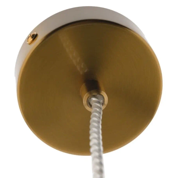 Nowoczesna wisząca lampa GLOBO-HD80309-G4 do kuchni kula złoty